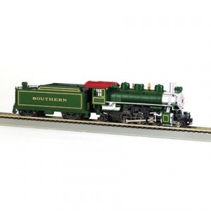 Bachmann Trains Prairie 2-6-2 with Smoke and Tender - Southern (Green 