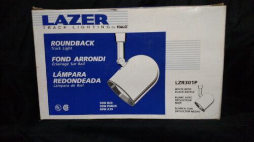 Halo-Lazer Track Lighting LZR301P Roundback with Baffle 