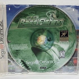 Sega Bass Fishing (Sega Dreamcast, 1999) CIB Complete In Box Tested Works MINTY