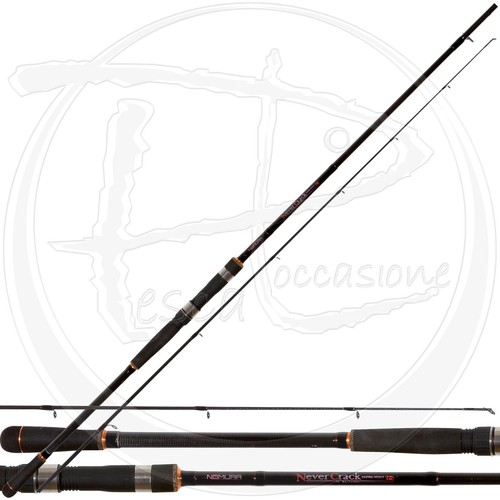 canna da spinning nomura never crack pesca spigola mare lago fiume trota SP
