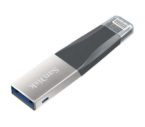 SanDisk 64GB iXpand Mini USB 3.0 Lightning Flash Drive SDIX40N-064G For iPhone