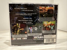 Shadow Man (Sega Dreamcast, 1999) Game And Manual Rare Map - Reg Car