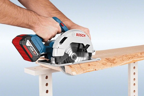 Bosch GKS 18V-57 Professional Cordless Circular Saw Dustless Bare Tool