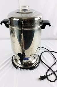 DeLonghi DCU72 20-60 Cups Coffee Maker - Stainless Perculator Urn (CR A55) eBay