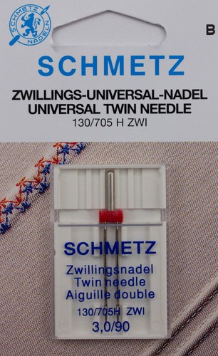 Schmetz Zwillingsnadel Doppelnadel 3,0//90 ZWI