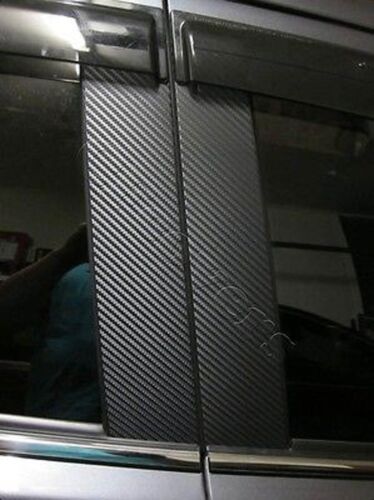 CARBON FIBER Di-Noc Pillar Posts for Honda Pilot 09-15 6pc Set Door Trim Cover