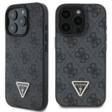 Handyhülle für iPhone 16 Pro Max Guess Case Cover Futeral Tasche Etui Schwarz