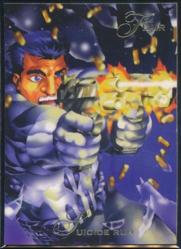 1994 Flair Marvel Annual Trading Card #132 Suicide Run 