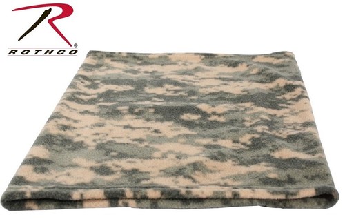 Acu Camo Military Skiing Hunting Polar Fleece Neck Warmer Neck Gator Rothc 5572