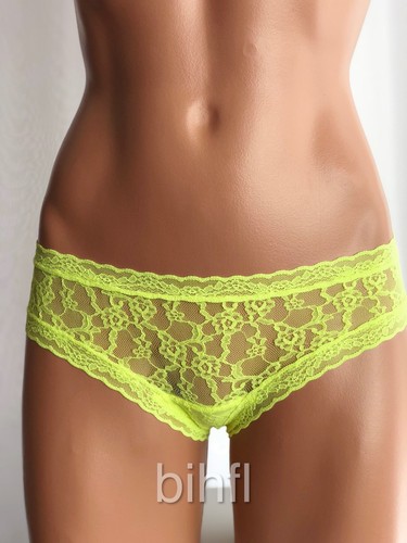 X-Small Victoria/'s Secret Lace Bright Yellow Bikini ~ Hiphugger