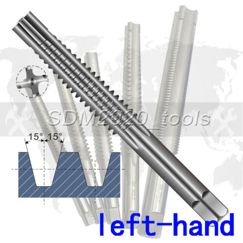 1pc TR18x4mm left-hand high quality trapezoidal drive HSS thread tap TR18*4 mm 