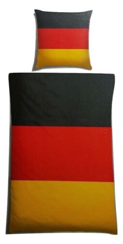 VS Home Renforce Bettwäsche Set 135x200cm Deutschland Flagge