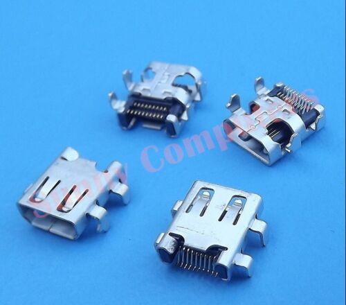 2x Mini HDMI Socket Port 19P Female Plug Connector Repair Replacement Part AU