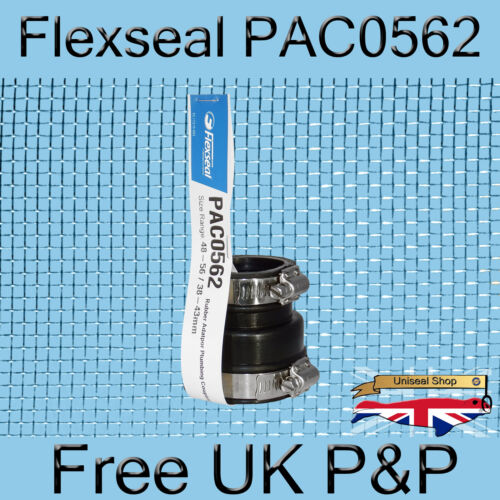 Genuine EPDM Rubber Coupling Flexible Boot Pipe Connector Fernco Flexseal