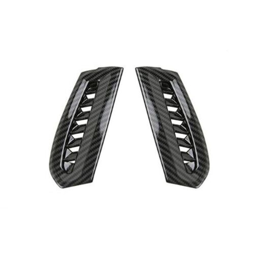 2x Inner Side Console Air Vent Outlet Trim Carbon Fiber o For TOYOTA CAMRY 18-19