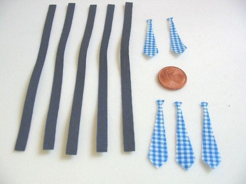 Nº 101 Bodo Hennig Cravate-poupée maison de poupée épicerie poupées tubes meubles