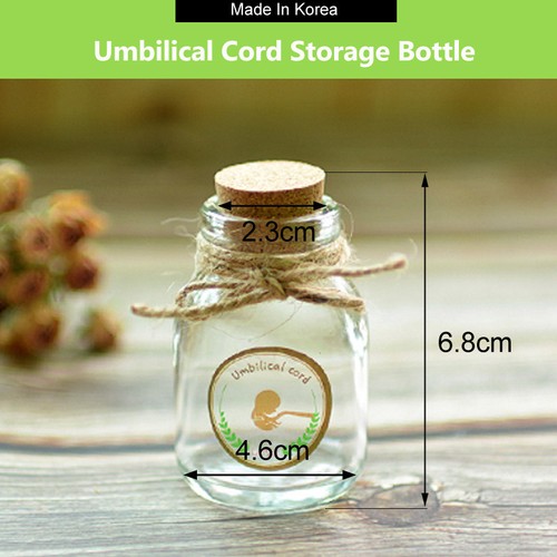 present for a newborn Umbilical Cord Storage Bottle Baby/'s First Curl, Teeth