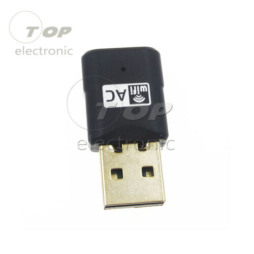 600 Mbps USB Dual Band Wireless Adapter 5G/&2.4G WiFi 802.11 AC Laptop PC