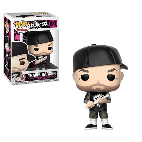 BLINK 182 TRAVIS BARKER 3.75/" POP ROCKS VINYL FIGURE FUNKO BRAND NEW 84