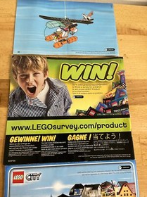 Lego City - #60014  _ Set Of 3 Instruction Manuals ONLY