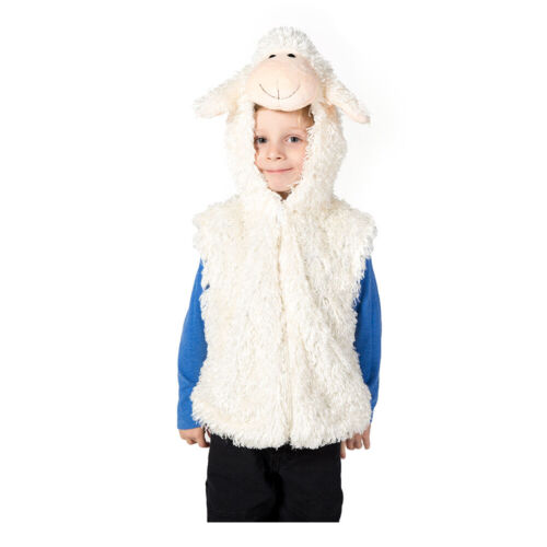 KIDS CHILDRENS FARM ANIMAL NATIVITY FANCY DRESS COSTUME SHEEP COW GIRLS BOYS 3-7