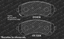 2001 Pontiac Aztek AWD w//Rear Disc Max Performance Ceramic Brake Pads F