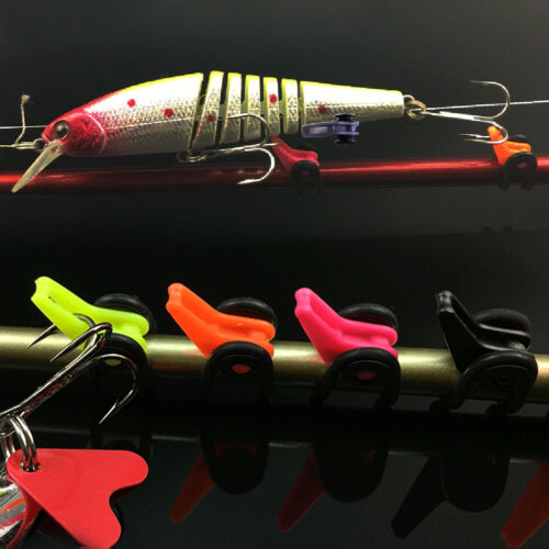 Adjustable Fishing Rod SPsy Secure Hook Keeper Holder Lures Jig Lucifer Ye~j/_ti