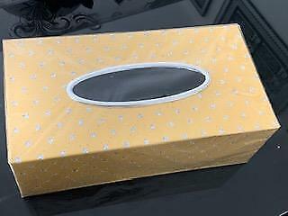 Brand New Black Tissue Box Cover Paper Napkin Holder Case Home Car Hotel Decor 