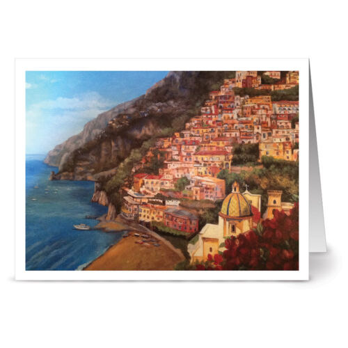 24 Note Cards Positano Off White Ivory Envs 