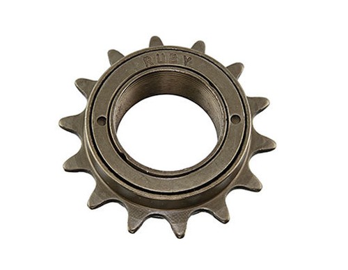 NEW SINGLE SPEED BICYCLE FREEWHEEL 14T x 1//2/" X 1//8/" BROWN BMX BIKES