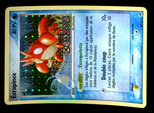 Pokemon Ex Deoxys Holo Inv N 57 107 Ecrapince Toys Hobbies Collectible Card Games