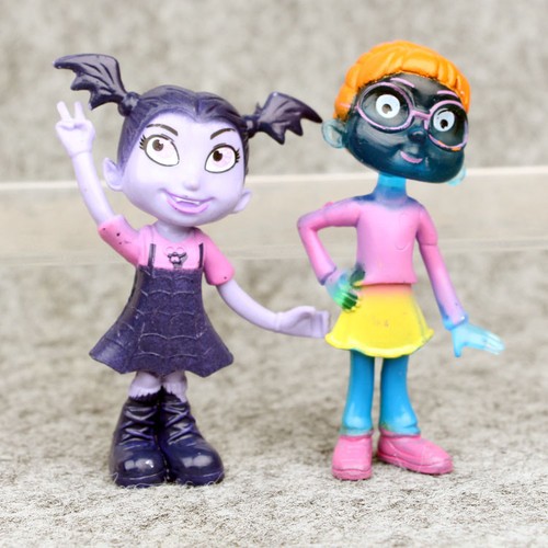 17pcs//1lot Vampirina The Vamp Batwoman Junior Girl Action Figures Brinquedo Toy