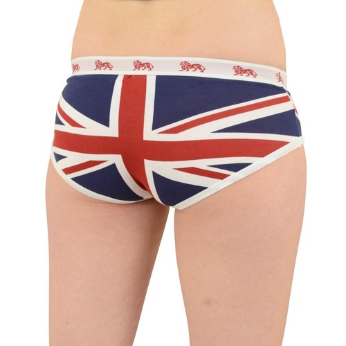 Lonsdale Damen 3er Pack Bukse Easton Slip Unterwäsche Frauen Panty Schlüpfer