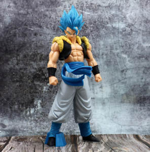 Anime Super Dragon Ball Z ROS Blue Hair Gogeta PVC Figure Toy New No Box 32cm 