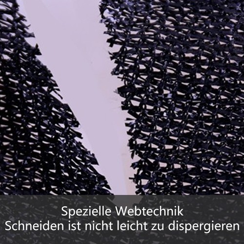 Anthrazit Tennisblende Sichtschutz Zaunblende Schattiergewebe HDPE Zaun Netz Top