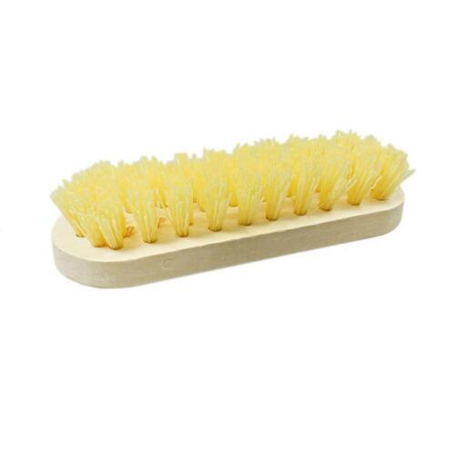 NEW WOODEN SCRUBBING BRUSH DESIGNED WITH HARD STIFF BRISTLES REMOVES STAINES 
