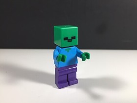 LEGO Genuine Minecraft Zombie 21113 21118 21123 21128 21134 Minifig Minifigure