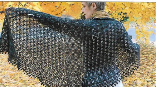 KNITSPOT Beautiful Knitted Lace Shawls /& More by Anne Hanson