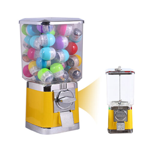 Toy Vending Machine Capsule Sweet Gumball Diameter 25-40mm Top Lock with Key 