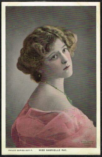 ☆ EDWARDIAN THEATRE ACTRESS GABRIELLE RAY ☆ 1900s Postcards LIST 41 DANCER