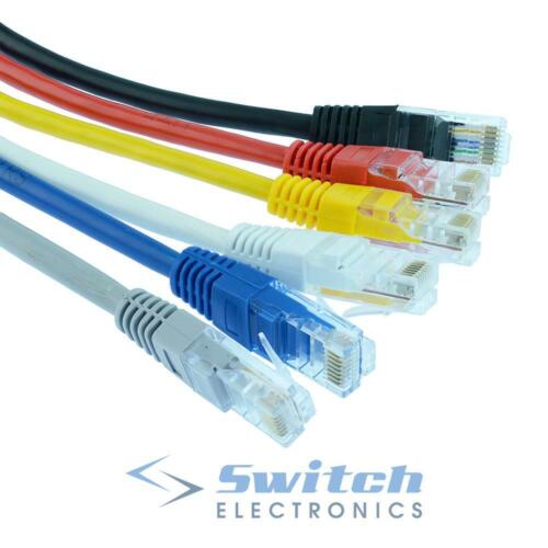 25cm Pour 50m Cat5e RJ45 Ethernet Câble Réseau Patch Câble 