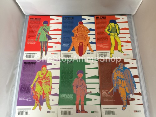 English Manga Graphic Novels Lot NEW Vol. 1-6 Akira