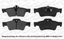 2007 Benz R500 w//Rear Solid Rotors Max Performance Metallic Brake Pads F+R