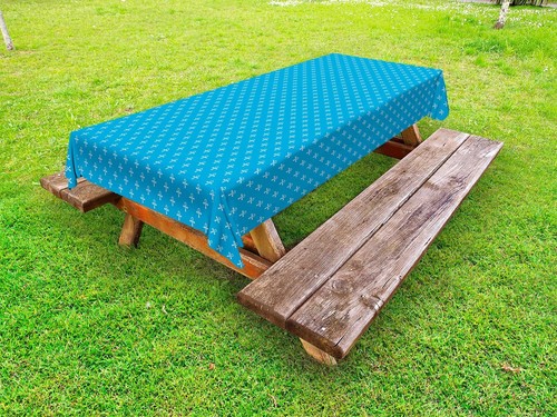 Feminine Curves Outdoor Picnic Tablecloth in 3 Sizes Washable Waterproof