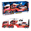 Car And Helicopter Teamsterz Light And Sound Fire Emergency Transporter Truck
