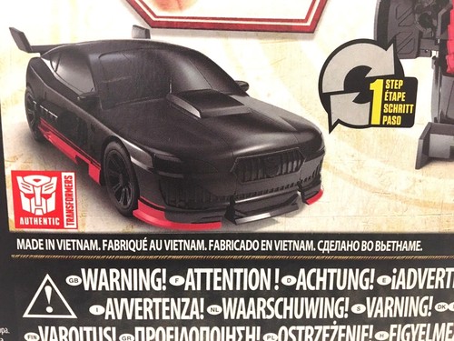 Transformers The Last Knight 1-Step Turbo Changer Figure Autobot-Car Transforms