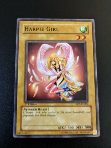 Harpie Girl RDS-EN004 UNCENSORED 1st Edition Common Near Mint Yugioh 