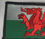 Large Wales Flag Embroidered Sew on patch FREE UK P/&P