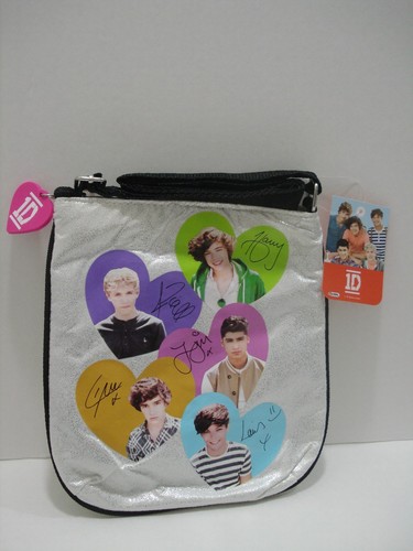 One Direction Metallic Girl Crossbody Bag Signature Niall Louis Harry Zayn Liam