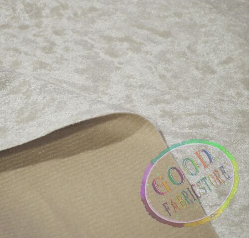 Mv01a Ivory Cream Diamond-Crushed Velvet Cushion Cover/Pillow Case *Custom Size* 